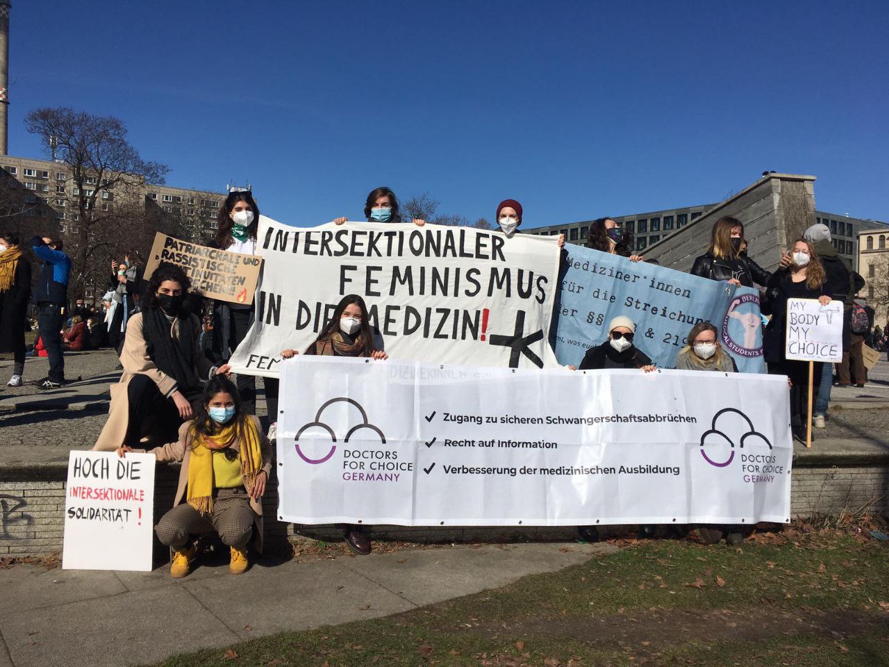 Redebeitrag zum feministischen Kampftag in Berlin